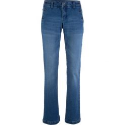 Dżinsy "authentic-stretch" BOOTCUT bonprix niebieski. Niebieskie jeansy damskie bonprix. Za 79.99 zł.