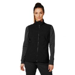 Kurtka damska Helly Hansen paramount softshell. Czarne kurtki damskie Helly Hansen, s, bez wzorów, z softshellu, bez kaptura. Za 447.65 zł.