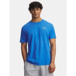 Koszulka męska Under Armour Sportstyle LC SS niebieska 1326799 411 ROZMIAR 2XL. Niebieskie buty sportowe męskie Under Armour, bez zapięcia, na fitness i siłownię. Za 75.00 zł.