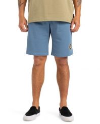 Spodenki z elastyczną talią dla Mężczyzn CIRCLE BACK Niebieski. Niebieskie szorty męskie Quiksilver, m, bez wzorów, z bawełny. Za 154.55 zł.