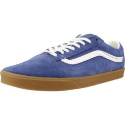 Buty VANS OLD SKOOL LOWPRO Niebieski. Niebieskie trampki i tenisówki damskie Vans, bez wzorów, z tkaniny, bez zapięcia. Za 291.99 zł.