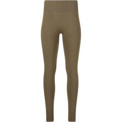Damskie legginsy Athlecia Missori. Brązowe legginsy sportowe damskie Athlecia, m, bez wzorów, z elastanu, na fitness i siłownię. Za 145.50 zł.