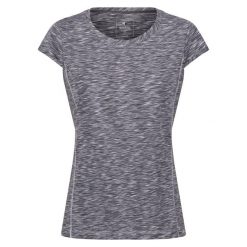 T-Shirt Damski Hyperdimension II. Szare koszulki sportowe damskie Regatta, s, bez wzorów, bez kołnierzyka, bez ramiączek, trekkingowe. Za 82.99 zł.