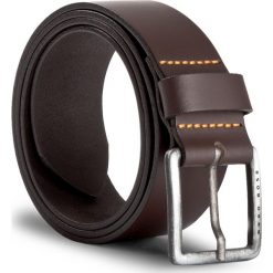 Pasek Męski BOSS - Jeeko 50386229 Dark Brown 202. Brązowe paski damskie Boss, w paski, ze skóry. W wyprzedaży za 229.00 zł.
