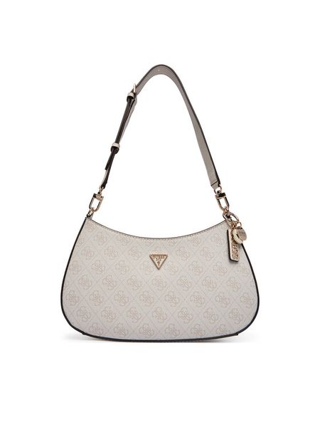 Guess Torebka HWBG96 72180 Beżowy. Brązowe torebki do ręki damskie Guess, z aplikacjami, ze skóry, bez dodatków. Za 388.99 zł.