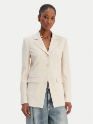 Patrizia Pepe Marynarka 8S0559/A6F5-W409 Écru Regular Fit. Żakiety damskie Patrizia Pepe, s, bez wzorów, z syntetyku. Za 1,859.00 zł.