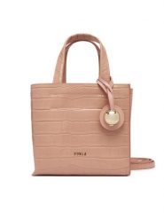 Furla Torebka Divide It Mini WB02124 BX4255 4910S Różowy. Czerwone torebki do ręki damskie Furla, bez wzorów, ze skóry, bez dodatków. Za 1,349.00 zł.