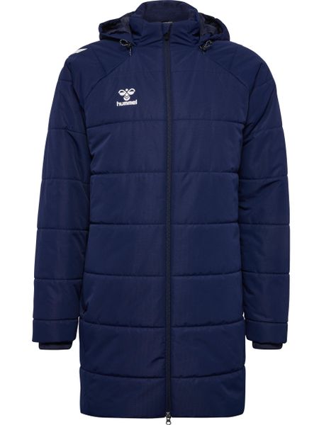 Kurtka puchowa Hummel Lead 2.0. Niebieskie kurtki damskie Hummel, xl, bez wzorów, z materiału, z kapturem. Za 505.05 zł.
