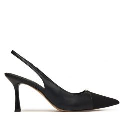Szpilki Aldo. Czarne szpilki damskie Aldo, bez wzorów, bez obcasa, bez zapięcia. Za 389.99 zł.