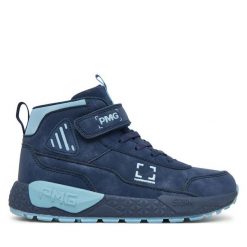 Sneakersy Primigi. Niebieskie trampki i tenisówki chłopięce Primigi, bez wzorów, bez zapięcia. Za 219.99 zł.