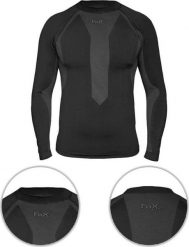 Fox Fox Outdoor Bluza Termoaktywna Czarna XXL. Czarne bluzy męskie FOX, m, bez wzorów, bez kaptura. Za 165.60 zł.