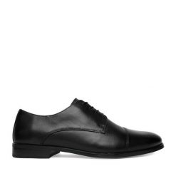 Półbuty Lasocki. Czarne eleganckie półbuty Lasocki, wizytowe, bez zapięcia. Za 279.99 zł.