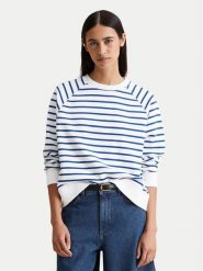Marc O'Polo Denim Bluza 500 0006 574 Niebieski Oversize. Niebieskie bluzy damskie Marc O'Polo DENIM, xs, bez wzorów, z bawełny, bez kaptura. Za 309.99 zł.