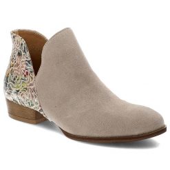 Beżowe Botki Maciejka Eleganckie Obuwie Damskie. Brązowe botki damskie Maciejka, na wiosnę, eleganckie, bez obcasa, na obcasie, bez zapięcia. Za 319.00 zł.