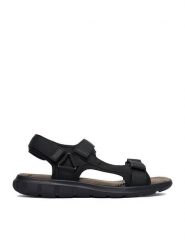 Nautica Sandały CEO-RINO-02 MBS Czarny. Czarne sandały męskie Nautica, z materiału, bez zapięcia. Za 129.99 zł.