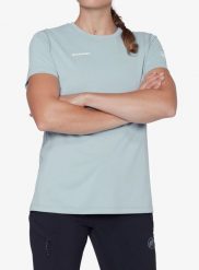 Koszulka szybkoschnąca damska Mammut Selun FL T-Shirt. Zielone t-shirty damskie Mammut, l, bez wzorów, z materiału, bez kołnierzyka. Za 269.99 zł.