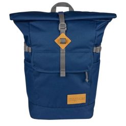 Plecak sportowo-turystyczny dla dorosłych Hatchet Rolltop Backpack. Niebieskie plecaki damskie JanSport, bez wzorów, sportowe. Za 339.99 zł.
