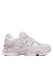 New Balance Sneakersy P90608D9 Szary. Szare buty sportowe dziewczęce New Balance, bez wzorów, ze skóry, bez zapięcia. Za 489.99 zł.