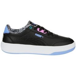 Buty Puma Tori Me Happy 386384 02 czarne. Czarne obuwie sportowe damskie bez wzorów, z gumy. Za 338.63 zł.