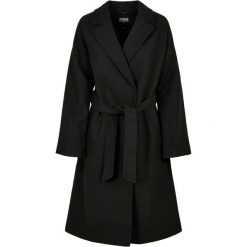 Klasyczny Płaszcz Oversize Dla Kobiet. Czarne kurtki damskie Urban Classics, xl, bez wzorów, bez kaptura. Za 447.99 zł.