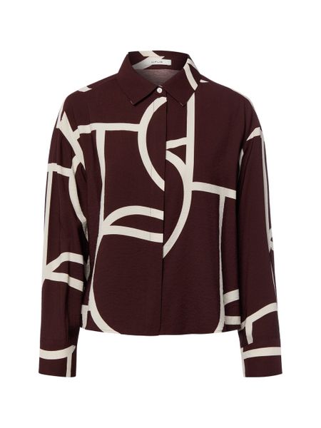 Opus Bluzka Kobiety wiskoza lila, 38. Bluzki damskie Opus, bez wzorów, z wiskozy, bez kołnierzyka, bez ramiączek. Za 299.95 zł.