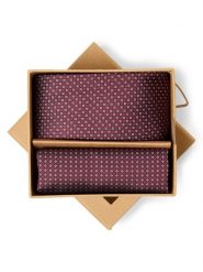 Finshley & Harding London krawat i poszetka z jedwabiu Mężczyźni Jedwab (100%) czerwony, ONE SIZE. Czerwone krawaty i muchy Finshley & Harding London, bez wzorów, z jedwabiu, eleganckie. Za 199.95 zł.