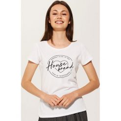T-shirt Biały. Białe t-shirty damskie House. Za 25.99 zł.