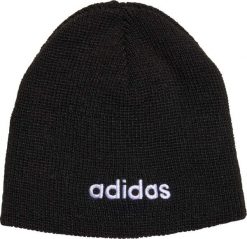 Adidas Czapka dla dzieci czarna JW0335 Młodzieżowa. Czarna czapki dla dzieci Adidas, bez wzorów. Za 59.94 zł.