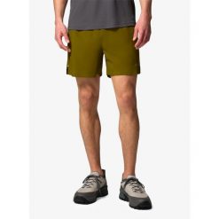 Spodenki męskie Columbia Stealth Spring Lined Short. Zielone krótkie spodenki sportowe męskie Columbia, m, bez wzorów, trekkingowe. Za 241.99 zł.