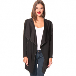 Kardigan "Fatale" w kolorze czarnym. Kardigany damskie marki bonprix. W wyprzedaży za 113.95 zł.