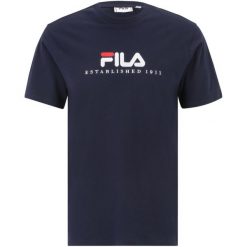 Koszulka męska Fila Bedburg. Białe koszulki sportowe męskie Fila, l, bez wzorów, z bawełny, bez kołnierzyka, bez ramiączek. Za 140.40 zł.