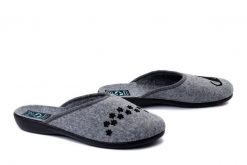 ADANEX 29249 DIL3FFR szary, kapcie damskie. Szare kapcie damskie Adanex, bez wzorów. Za 77.99 zł.