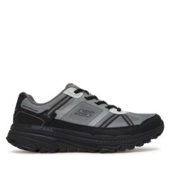 Buty do biegania Skechers. Szare buty sportowe męskie Skechers, bez zapięcia, do biegania. Za 359.99 zł.