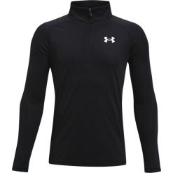 Koszulka chłopięca Under Armour Tech 2.0 1/2 Zip. Białe t-shirty dla chłopców Under Armour, bez wzorów, z materiału, bez ramiączek. Za 246.00 zł.
