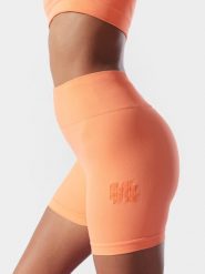 4F Legginsy krótkie treningowe bezszwowe z materiałów z recyklingu damskie 4F x Anna Lewandowska M/L. Brązowe legginsy damskie 4f, l, bez wzorów, z dzianiny, sportowe, z podwyższonym stanem, na fitness i siłownię. W wyprzedaży za 79.99 zł.