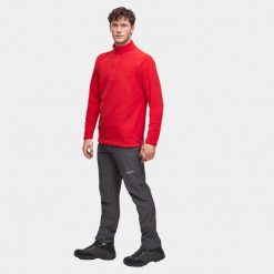 Bluza turystyczna męska dla dorosłych Alpinus Virje polarowa. Czerwone bluzy męskie Alpinus, l, bez wzorów, z polaru, bez kaptura. Za 239.00 zł.