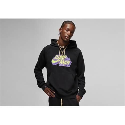 Bluza sportowa męska Nike Air Jordan Jumpman Fleece. Czarne bluzy męskie Nike, m, bez wzorów, z kapturem. Za 329.00 zł.