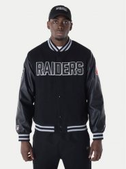 New Era Kurtka bomber New Era NFL Las Vegas Raiders Varsity 60596371 Czarny Regular Fit. Czarne kurtki męskie New Era, m, bez wzorów, z syntetyku, bez kaptura. Za 809.99 zł.
