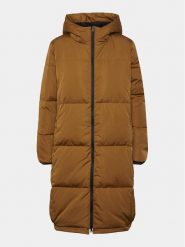 YAS Płaszcz zimowy 26031874 Brązowy Regular Fit. Brązowe kurtki damskie YAS, na zimę, xs, bez wzorów, z syntetyku, bez kaptura. Za 629.99 zł.