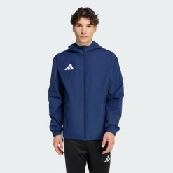 Kurtka Entrada26 All Weather. Białe kurtki męskie Adidas, bez wzorów, do piłki nożnej. Za 259.00 zł.