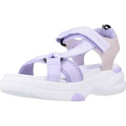 Sandały REPLAY TEMPURA JR 1 Fioletowy. Fioletowe sandały damskie Replay, bez wzorów, z tkaniny, bez obcasa, bez zapięcia. Za 180.99 zł.