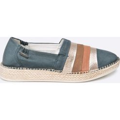 Bugatti - Espadryle. Szare espadryle damskie Bugatti, z materiału. W wyprzedaży za 249.90 zł.