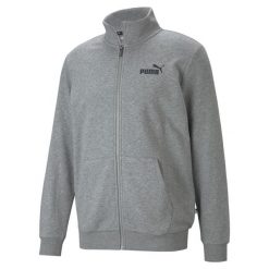 Kurtka Puma Ess Track, Mężczyźni. Szare kurtki męskie Puma, m, bez wzorów, z bawełny, bez kaptura. Za 290.00 zł.