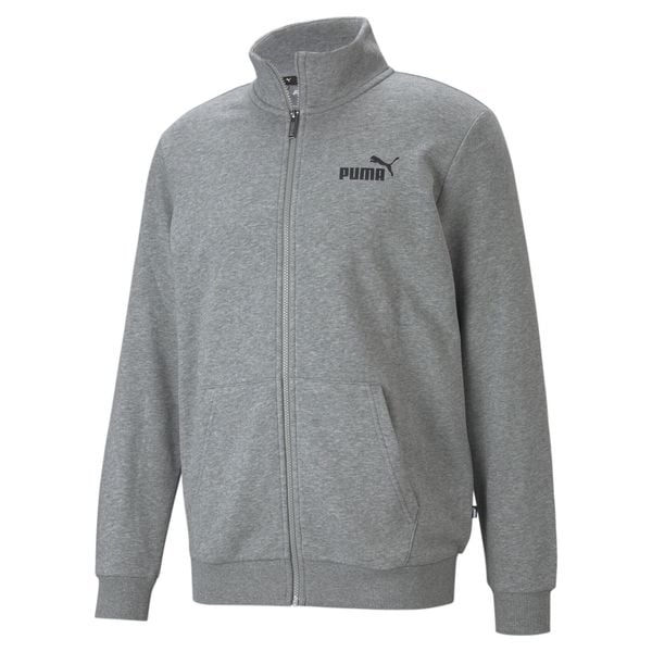 Kurtka męskie Puma Ess Track. Szare bluzy męskie Puma, m, bez wzorów, z bawełny, bez kaptura. Za 290.00 zł.