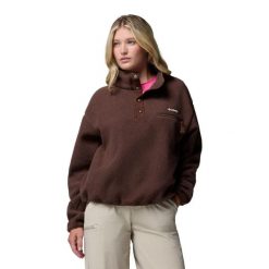Damska bluza Columbia Helvetia II Cropped 2092231258. Brązowe bluzy damskie Columbia, m, bez wzorów, bez kaptura. Za 289.00 zł.