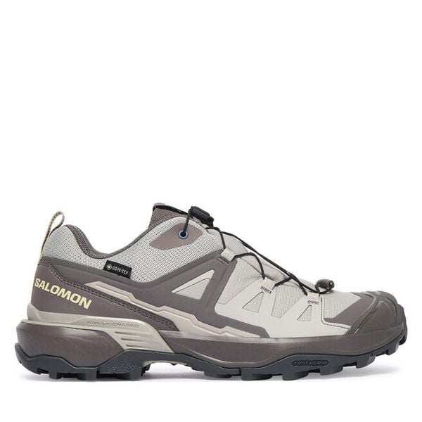 Trekkingi Salomon. Brązowe obuwie sportowe damskie Salomon, trekkingowe, gore-tex. Za 629.99 zł.