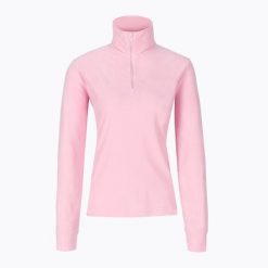 Bluza damska CMP. Czerwone bluzy damskie CMP, bez wzorów, bez kaptura. Za 72.99 zł.