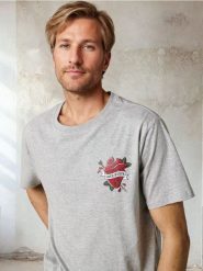 Piżama dwuczęściowa - szary. Szare piżamy męskie Sinsay, l, bez wzorów, z bawełny, bez ramiączek, krótkie. W wyprzedaży za 17.99 zł.