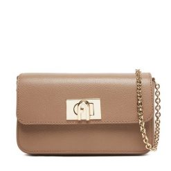 Torebka Furla. Brązowe torebki do ręki damskie Furla, bez wzorów, wizytowe, bez dodatków. Za 1,109.00 zł.
