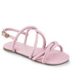 Sandały Bibi. Czerwone sandały dziewczęce Bibi, bez zapięcia. Za 189.99 zł.